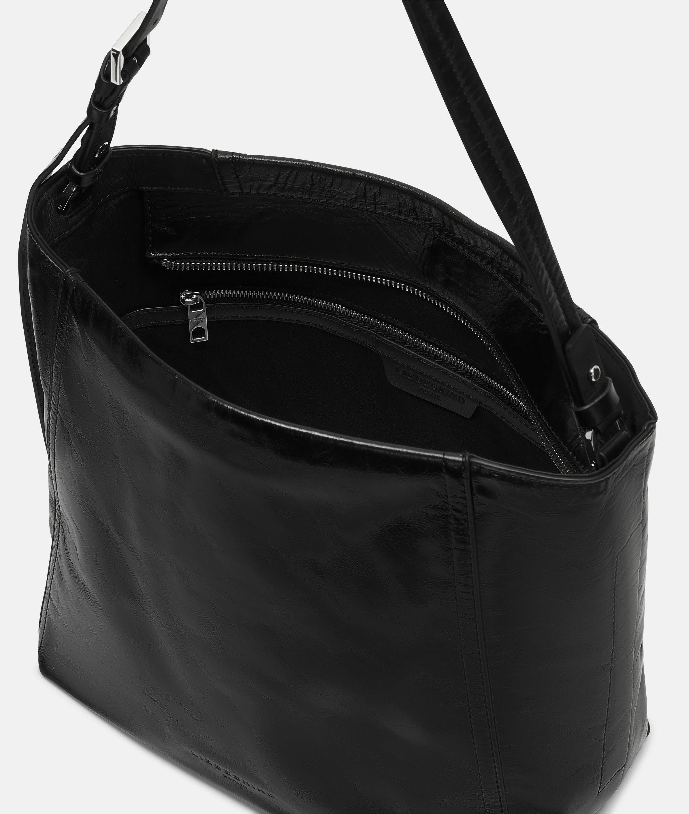 Liebeskind Berlin Schultertasche Chudy Hobo M, Geräumige Schultertasche aus Leder
