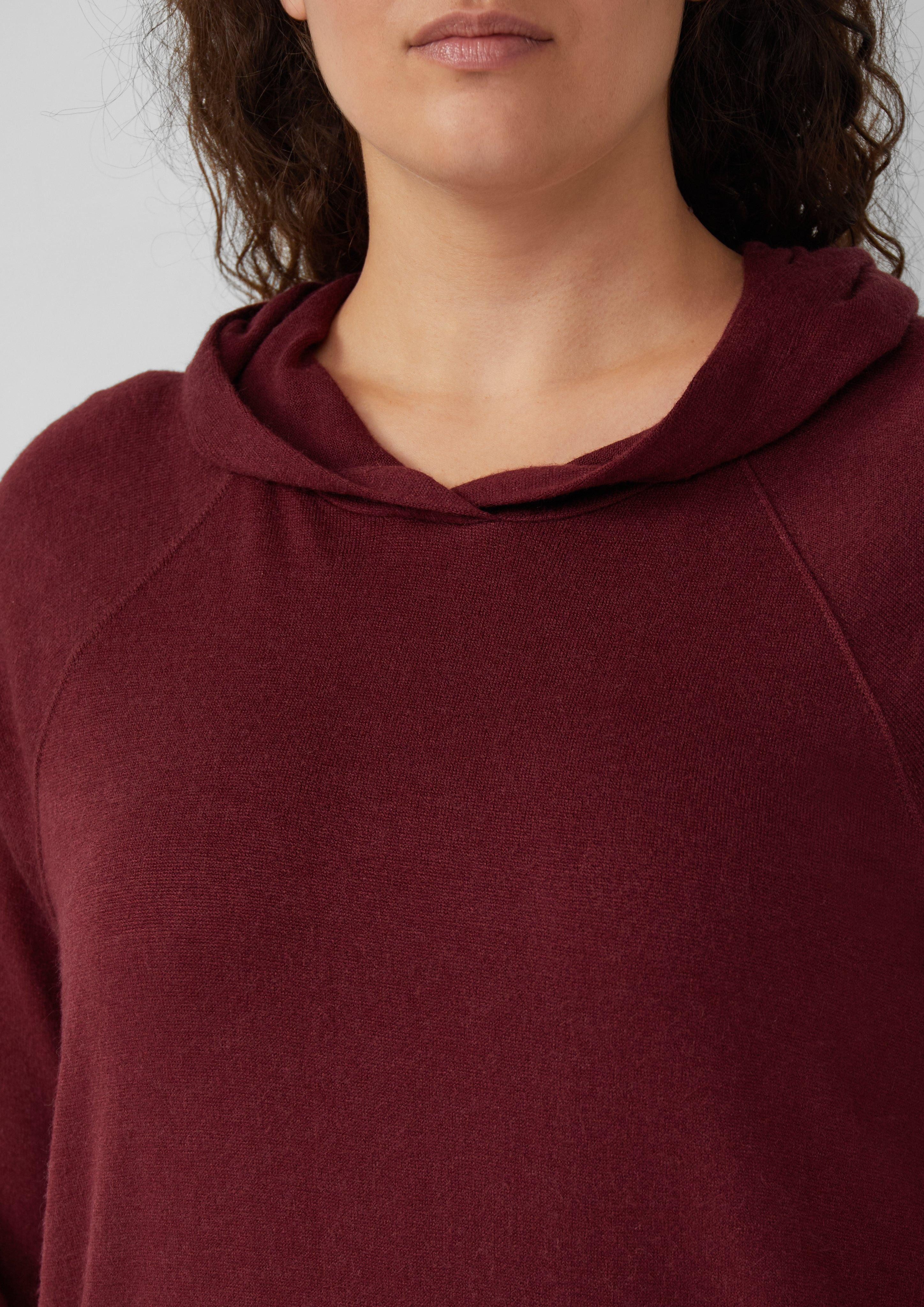 s.Oliver Sweatshirt Meliertes Longsleeve aus Stretchjersey günstig online kaufen