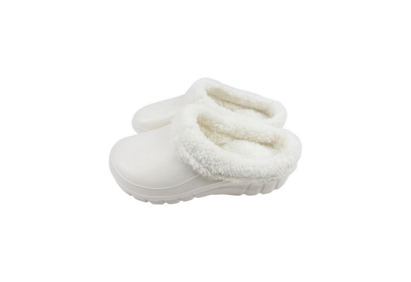 VewoTex Damen Clogs » Hausschuhe mit Teddy Kunstfell » Damenschuhe Clog (1 Paar, Kein Set) gefütterte Slipper » Winter & Herbst Garten Schuhe