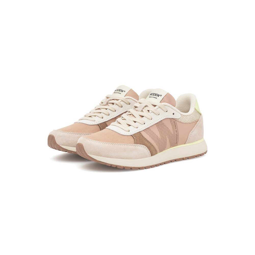 WODEN Woden - Ronja Tricolor - Beige Schnürschuh
