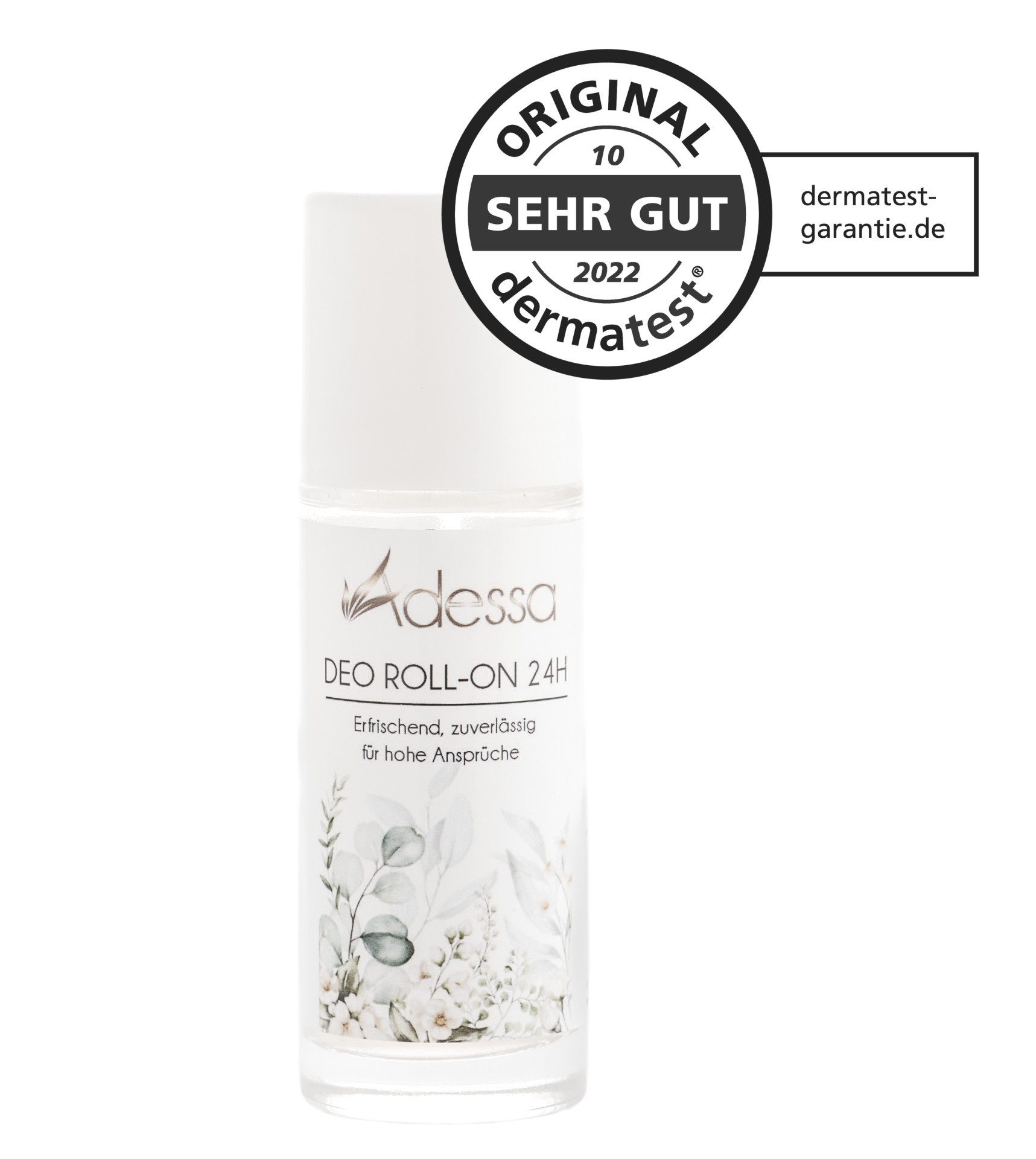 Adessa Deo-Roller Deo Roll-on 24h – Antitranspirant mit Aloe Vera & Panthenol