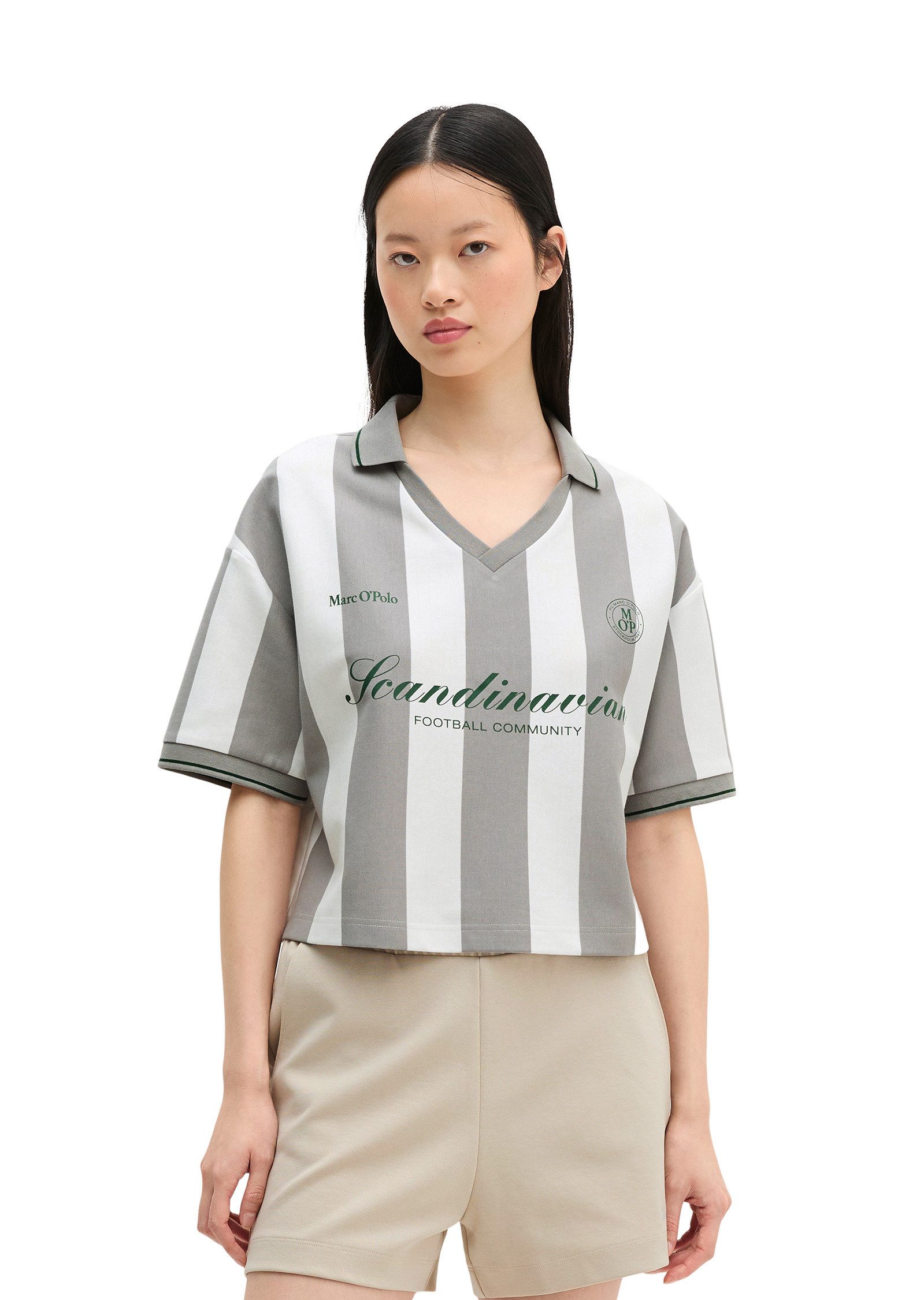 Marc O'Polo T-Shirt aus Organic Cotton-Mix