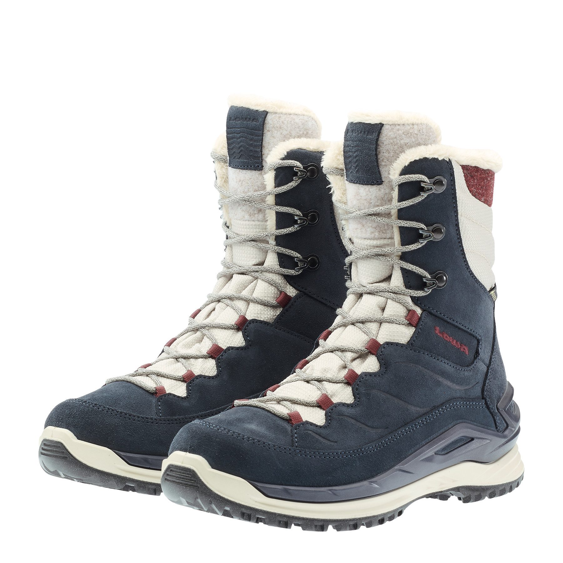 Lowa LOWA CALCETA EVO GTX Ws Navy, Beige Winterstiefelette günstig online kaufen