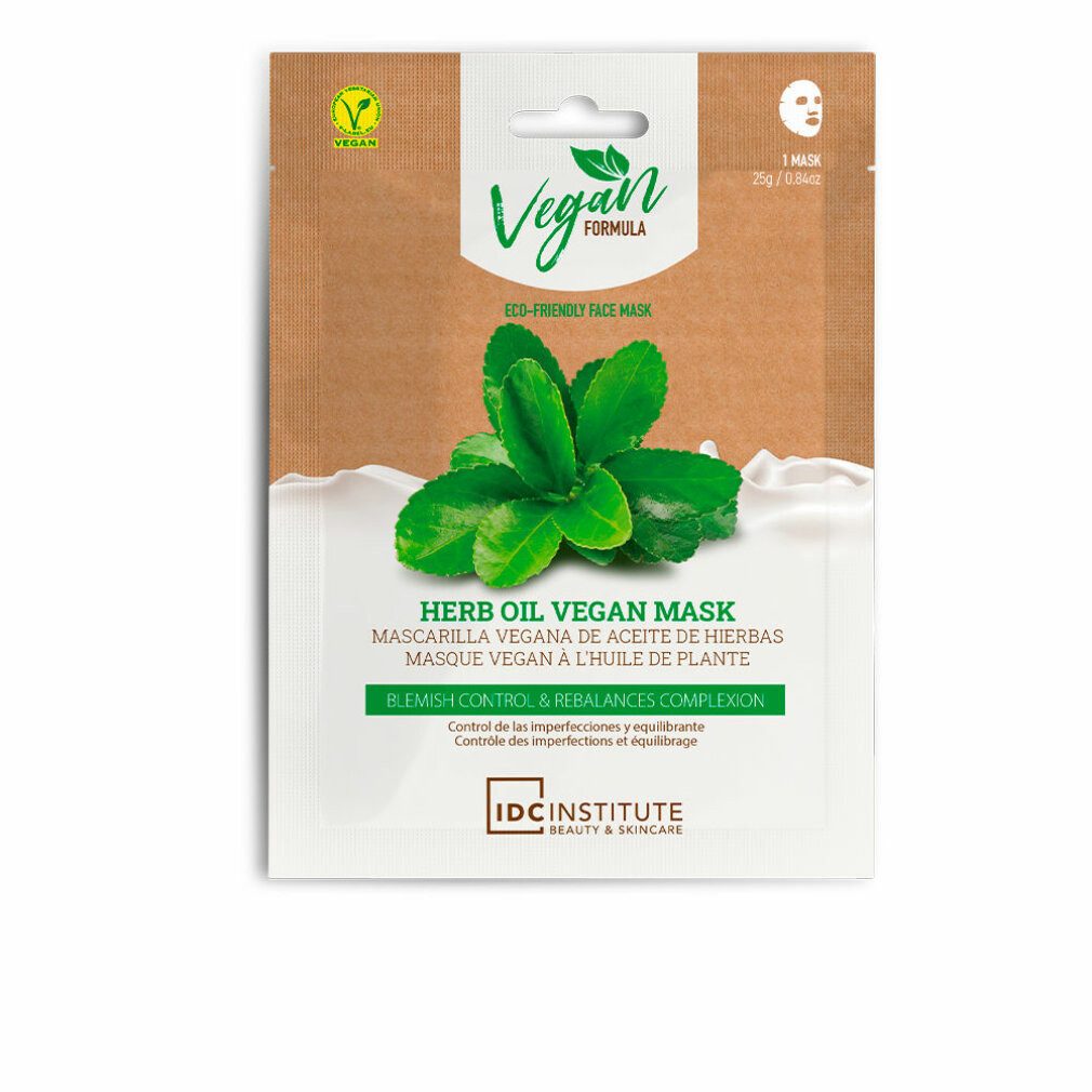Idc Gesichtsmaske Herb Oil Vegan Mask Blemish Control y Rebalances Complexion 25g