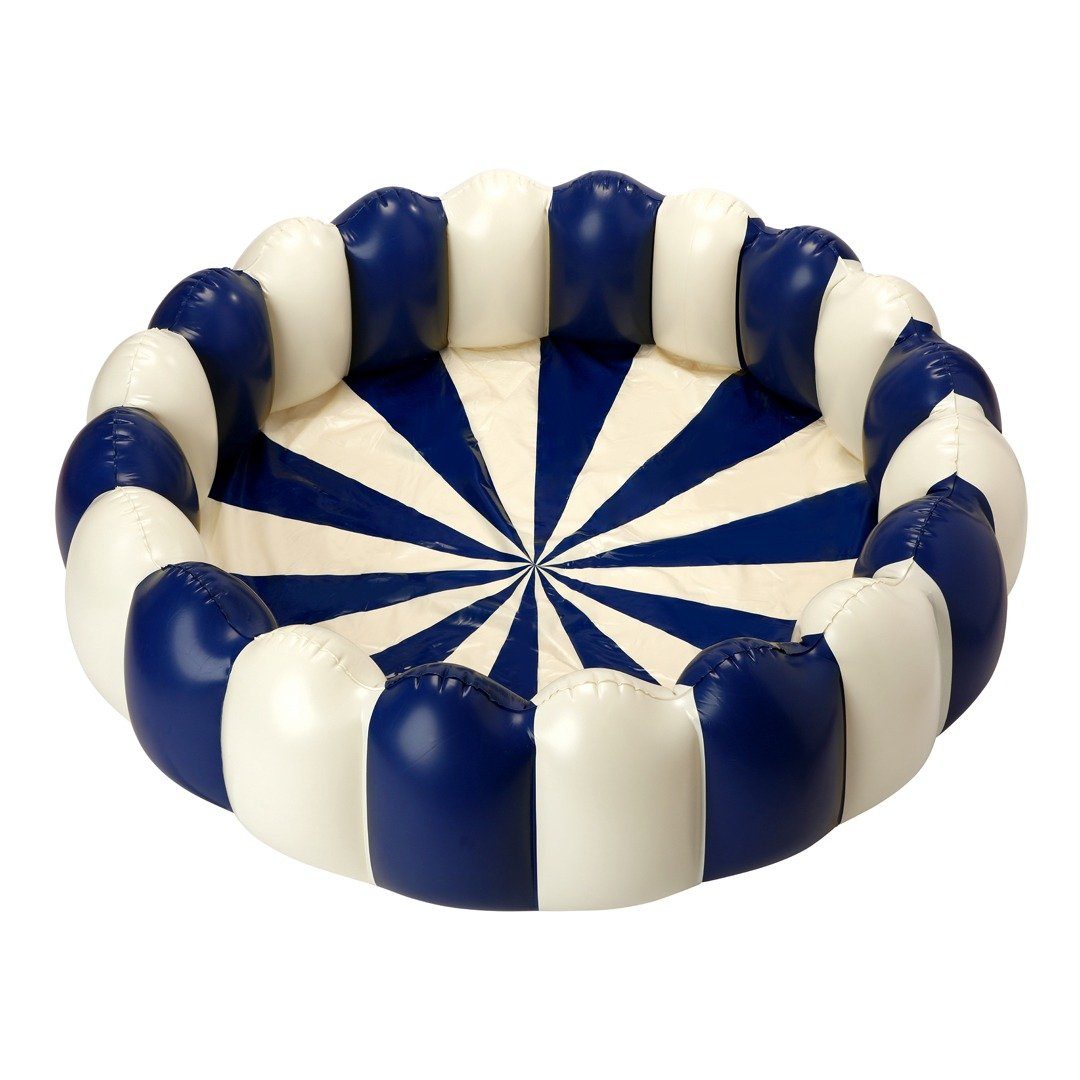 Petites Pommes Planschbecken Pool Henry Cannes Blue - Planschbecken