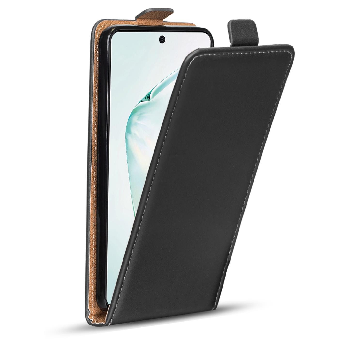 CoolGadget Handyhülle Flip Case Handyhülle für Samsung Galaxy Note 10 6,3 Zoll, Hülle Klapphülle Schutzhülle Flipstyle Cover Tasche