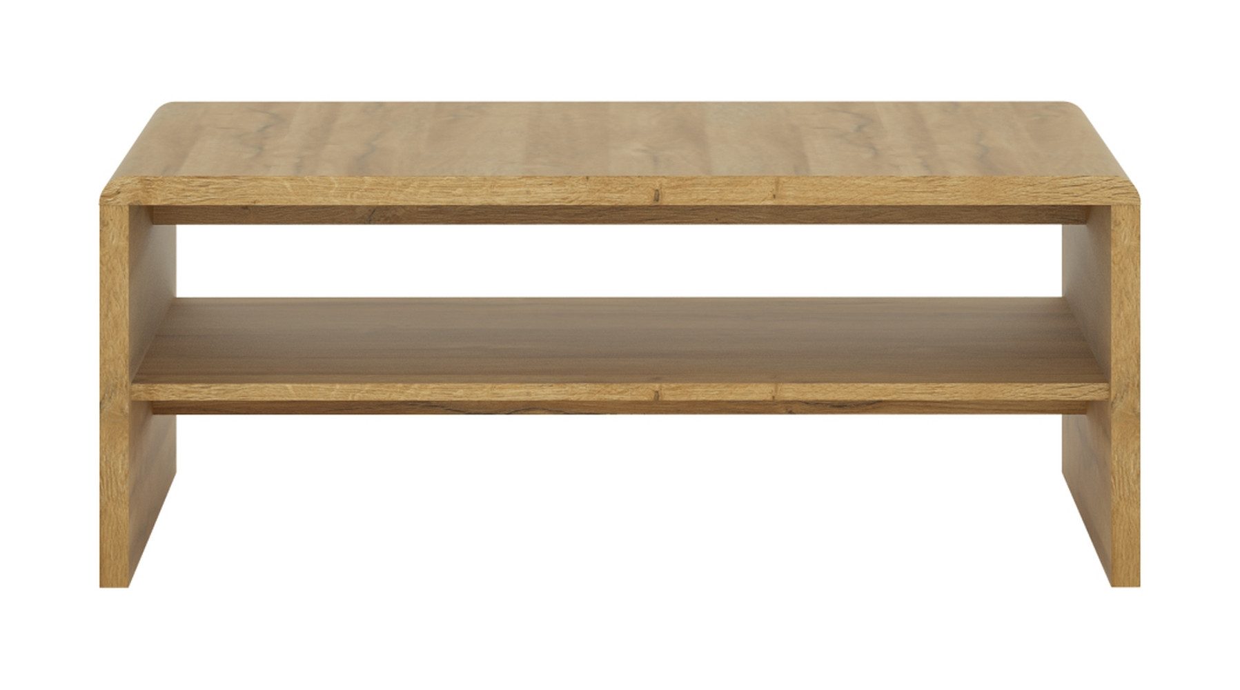 freiraum Couchtisch CORTINA, in Grandson Eiche Dekor - 100x40x59 (BxHxT)