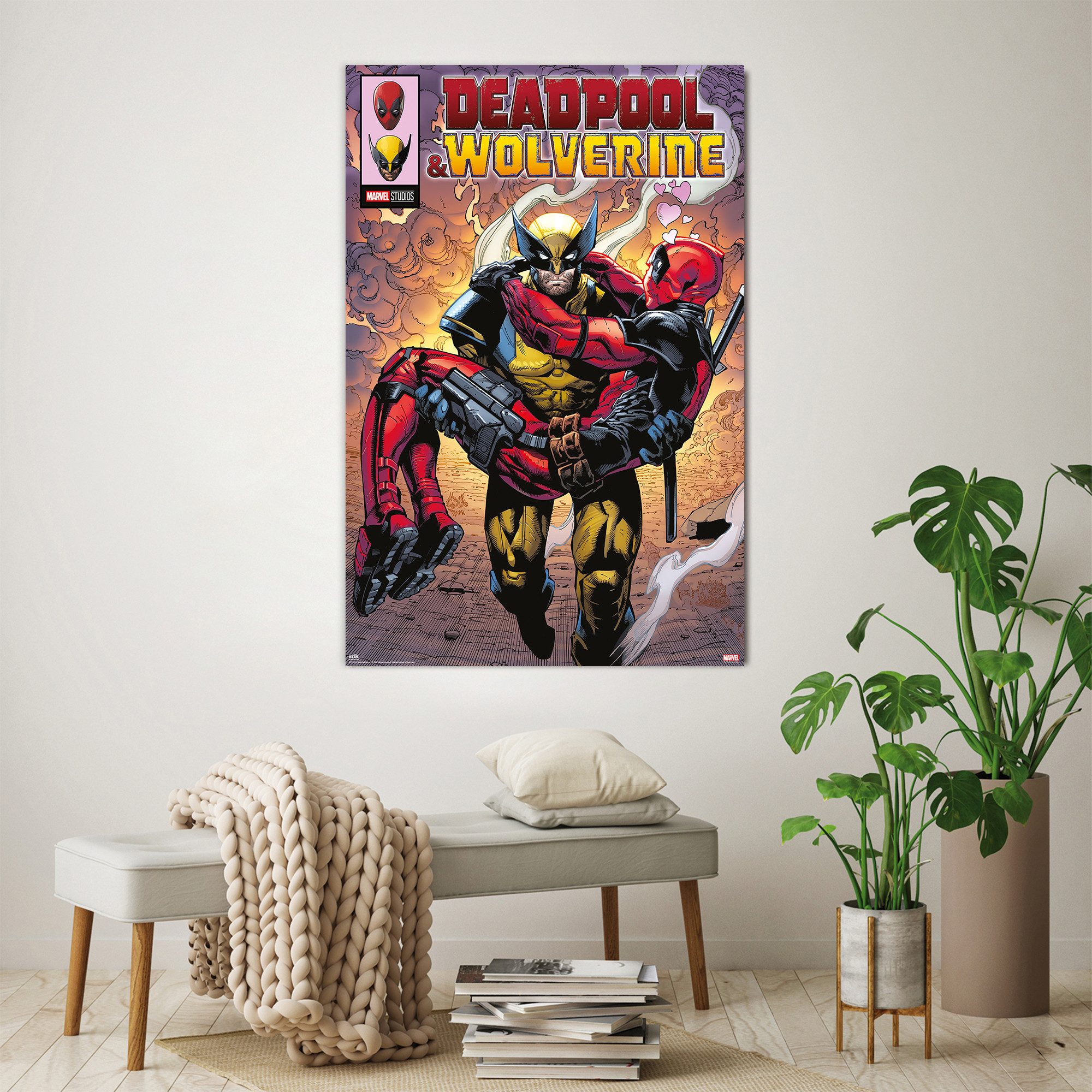 Grupo Erik Poster Marvel Comics Poster Deadpool & Wolverine 1 61 x 91,5 cm – Bild 2 von 5