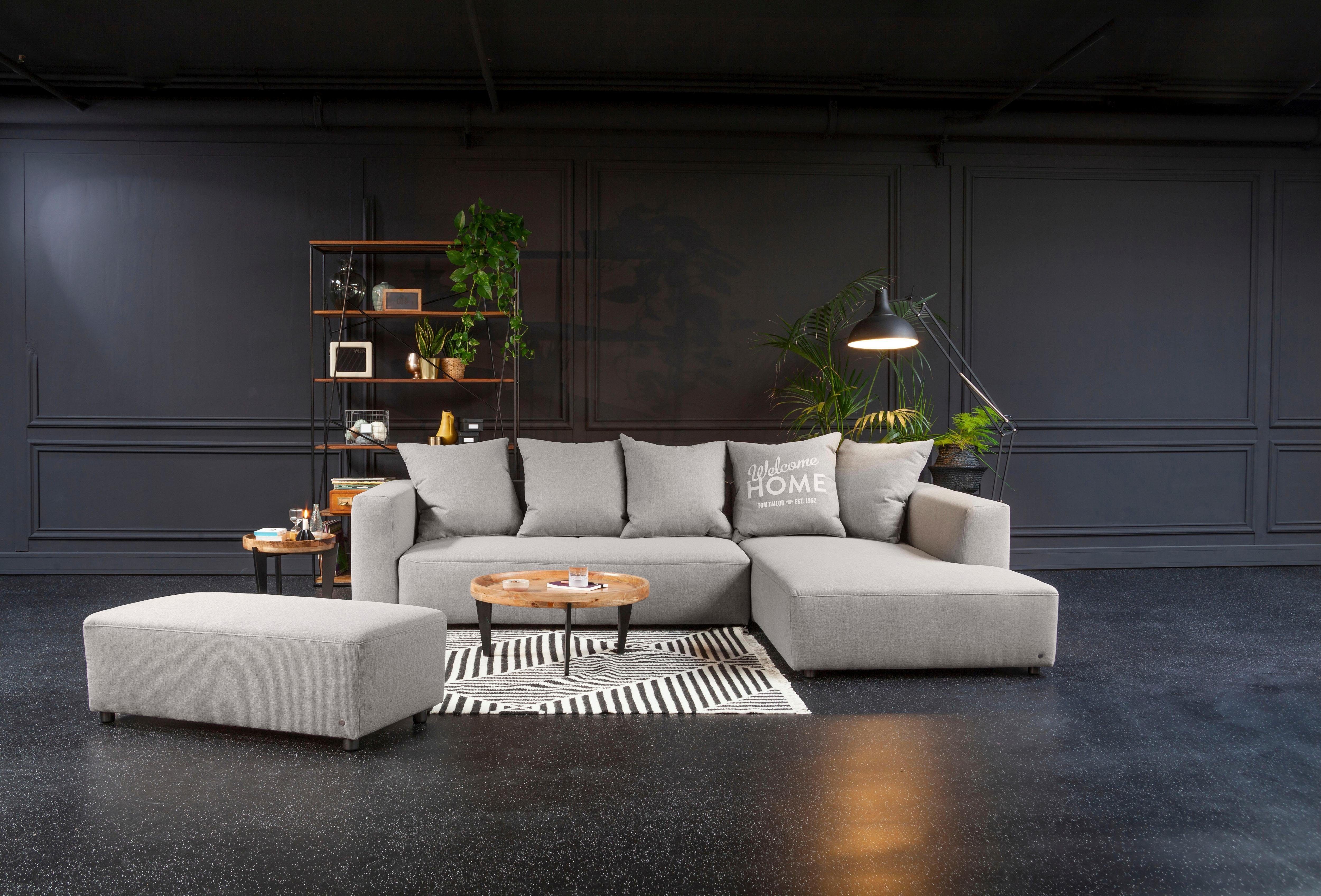 COLLECTION, Ecksofa COLORS der mit wahlweise Bettfunktion & TAILOR HEAVEN Bettkasten aus CASUAL TOM HOME XL,