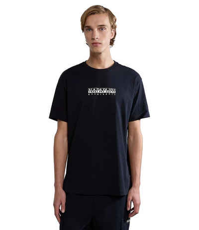 Napapijri T-Shirt Napapijri Herren T-Shirt Box black XL