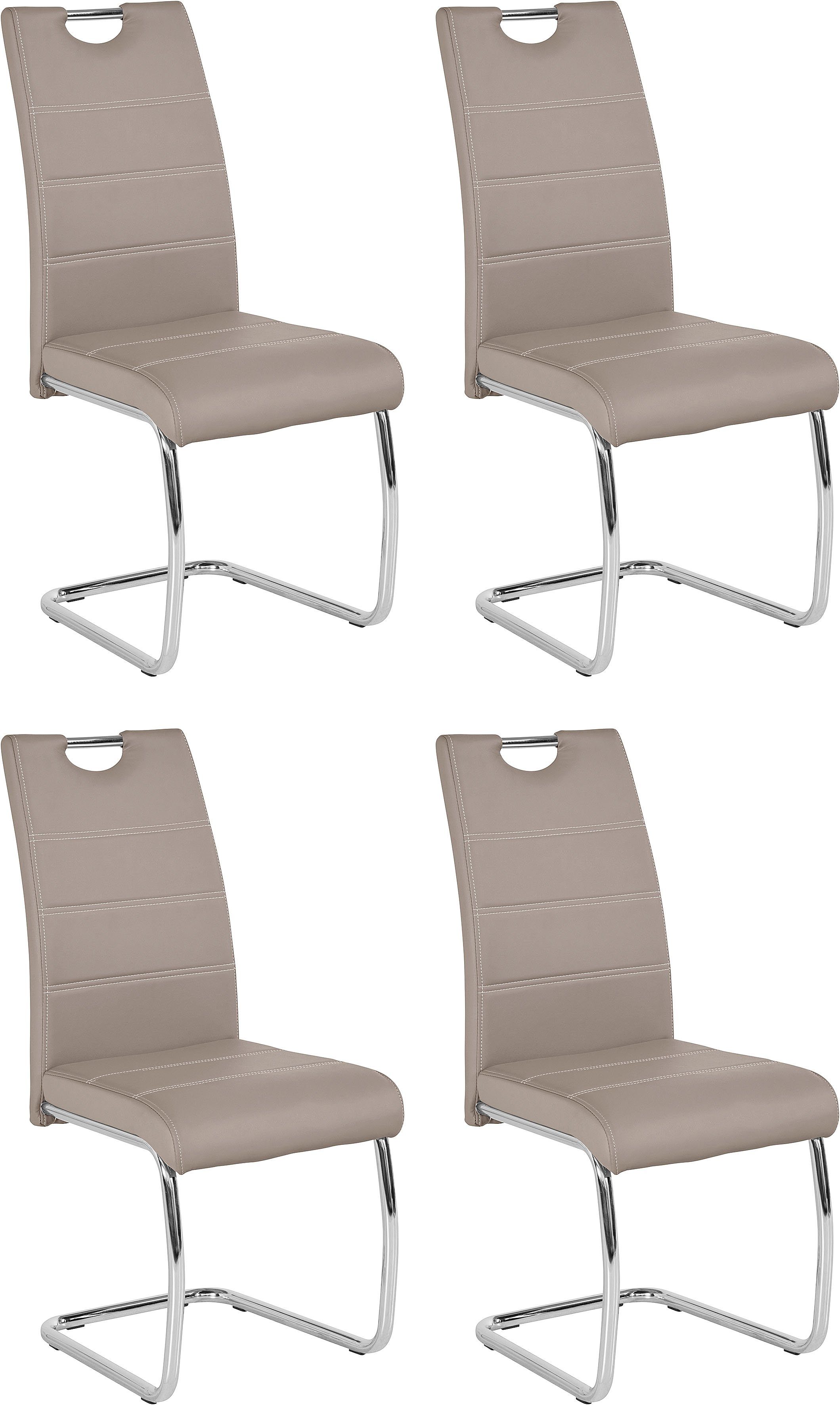 HELA Freischwinger Flora, Esszimmerstühle (Set, 4 St), Schwingstuhl Set: 1, günstig online kaufen