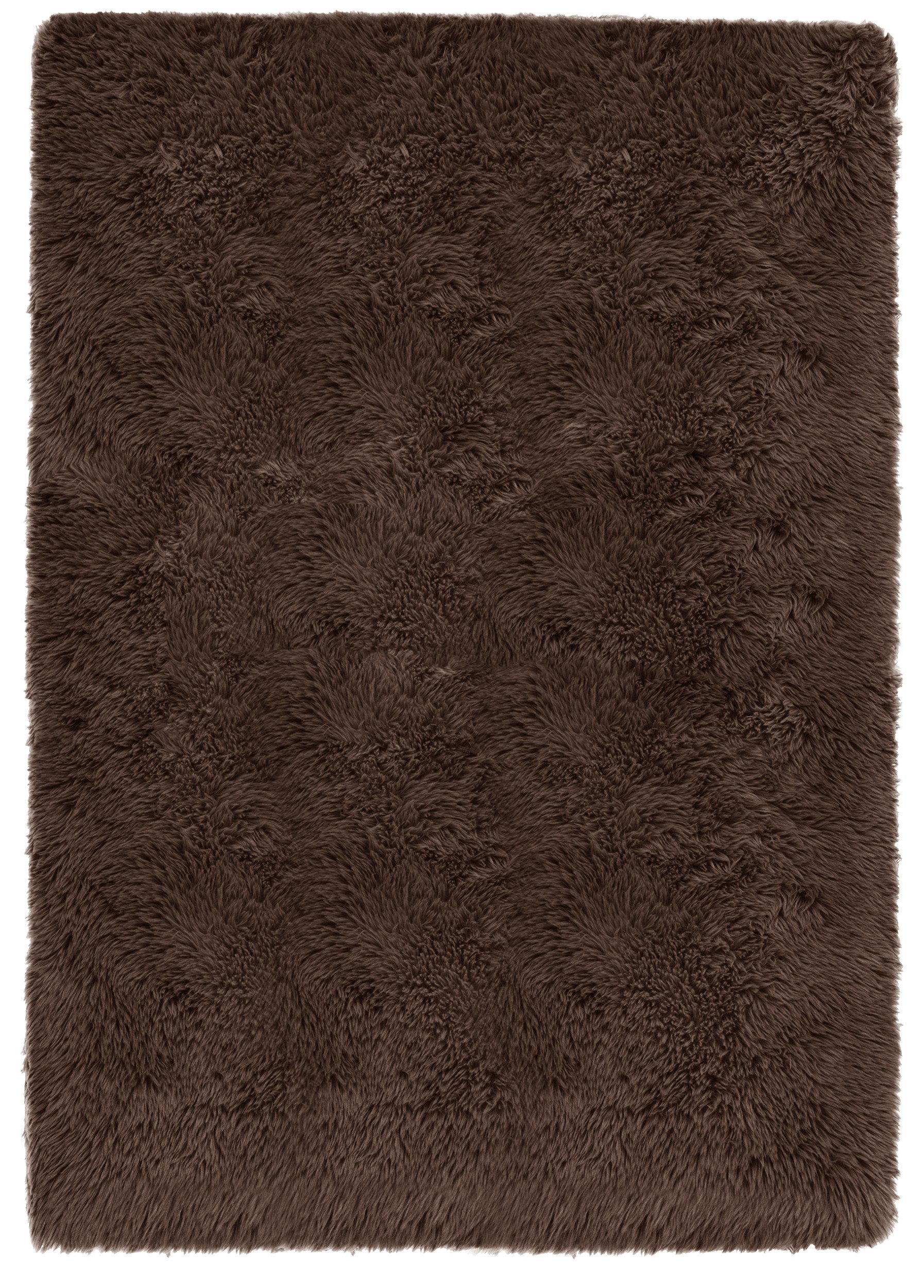 OTTO home Hochflor-Teppich Silky, besonders weich und kuschelig, sehr dichte Qualität, rechteckig, Höhe: 33 mm, rutschhemmend beschichtet, waschbar, uni, Wohnzimmer, Schlafzimmer