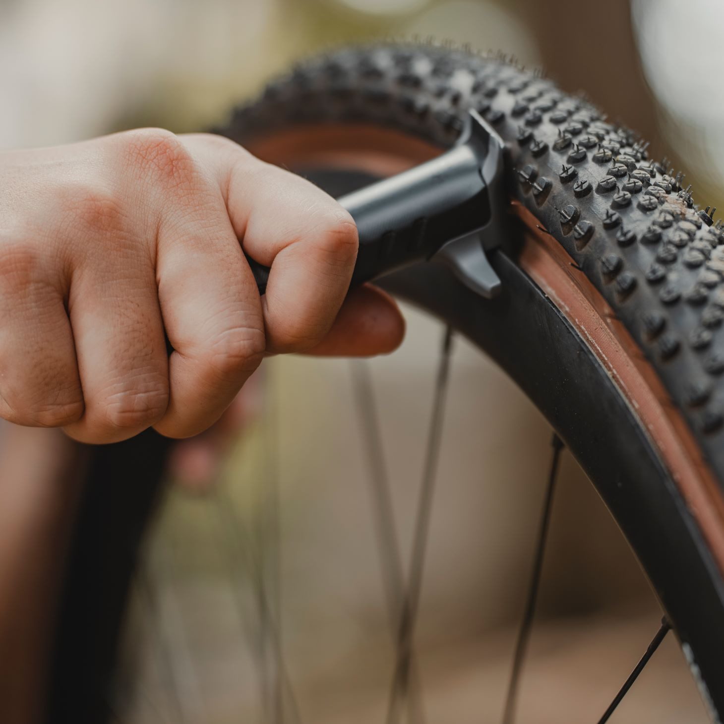 Topeak Fahrradpumpe Topeak Solo Tire Lever Reifenheber Tubeless mit Innensechskant