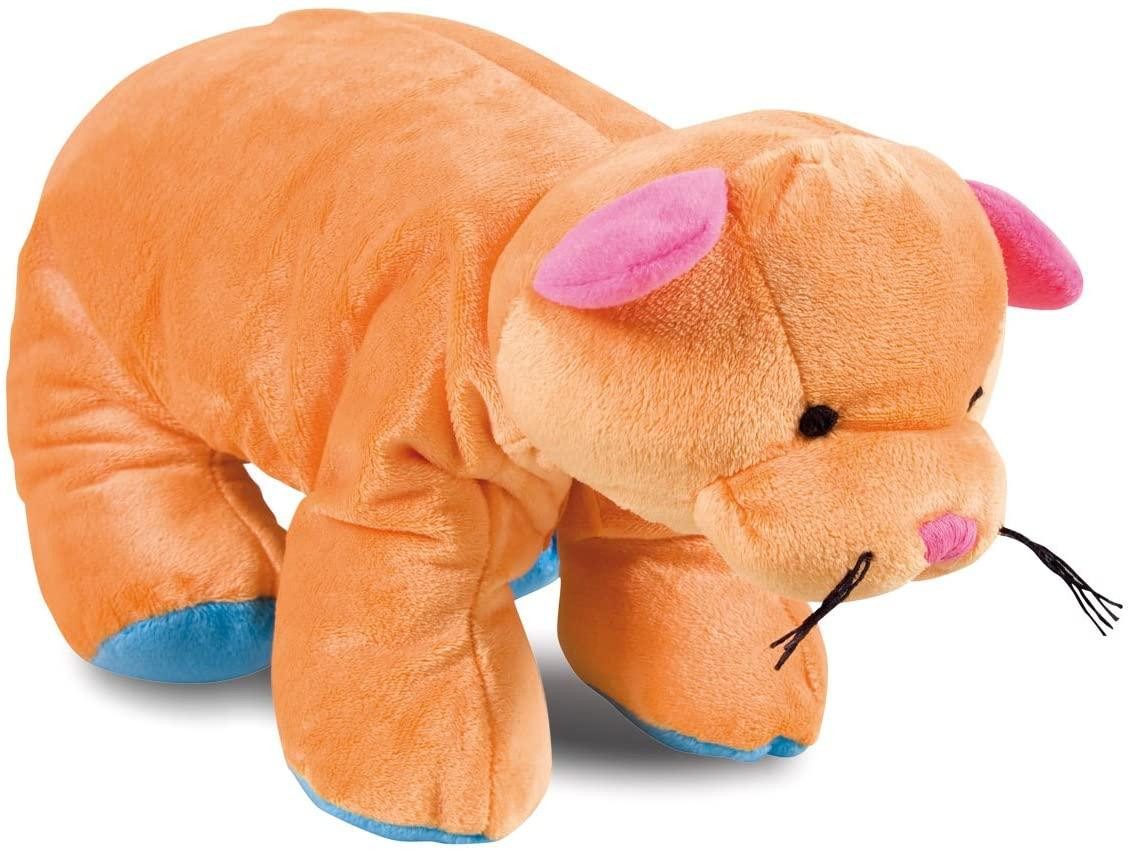 FabaCare Wärmflasche 0,8 L Bettflasche mit Kuscheltier-Überzug