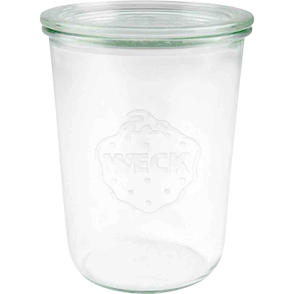 WECK Gemüseschneider WECK 743 Sturzform-Glas 6er-Karton 3/4 l ohne Ringe und Klammern
