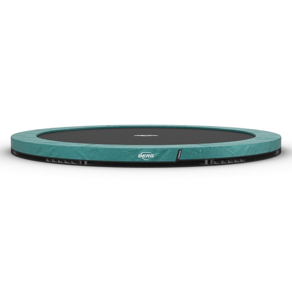 Berg Bodentrampolin BERG Trampolin Rund 430 cm Champion InGround Green / grün