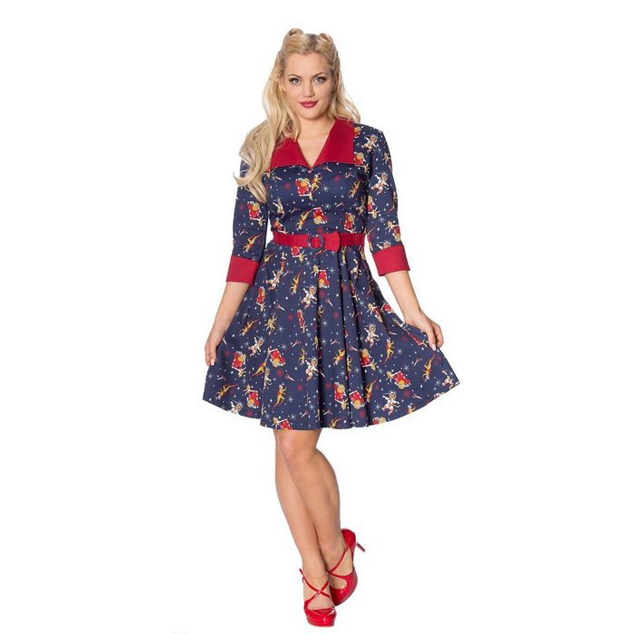 Banned Petticoat-Kleid Kleid vintage Look Space Vamp Banned