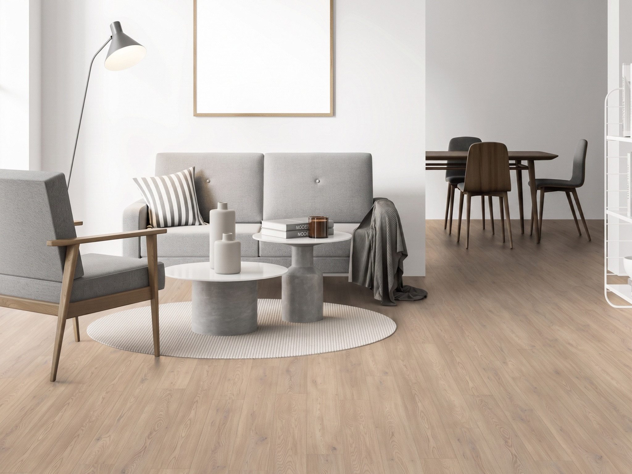 KRONO Laminat KronoFlooring Laminat Atlantic Cotto Cremona Oak Landhausdiele 8 mm