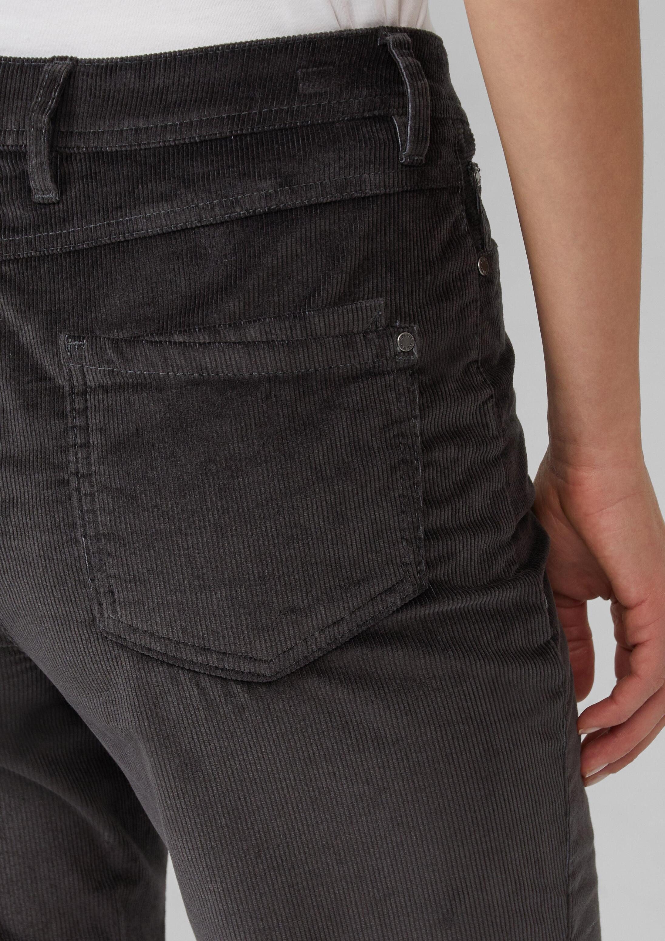 s.Oliver Chinos Hose Cordhose / Regular Fit / Mid Rise / Straight Leg