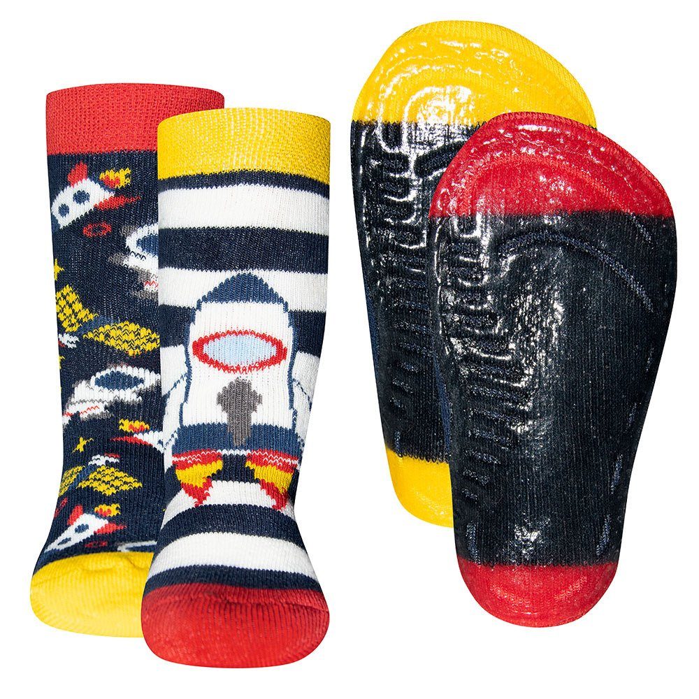 ABS-Socken Stoppersocken 2er Pack Astronaut