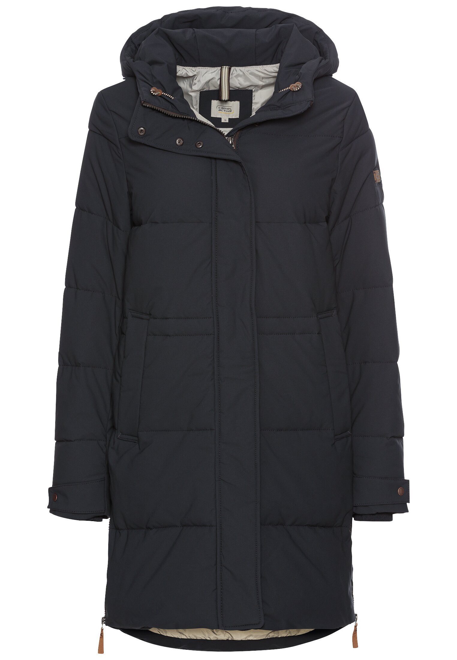 Steppjacke mit daunenartiger Füllung Langarm