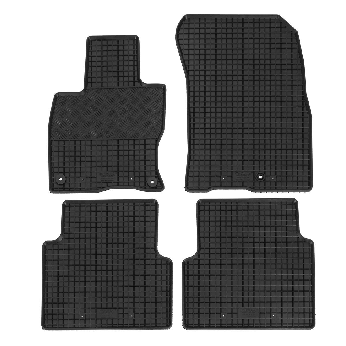 III Ford AZUGA Kuga Gummi-Fußmatten 2020, Kuga für ab SUV Auto-Fußmatten passend Ford für