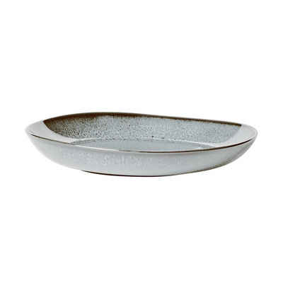 like. by Villeroy & Boch Müslischale Lave glacé flache Schale, türkis, 28 x 27 x 4,3 cm, Steingut, (1-tlg)