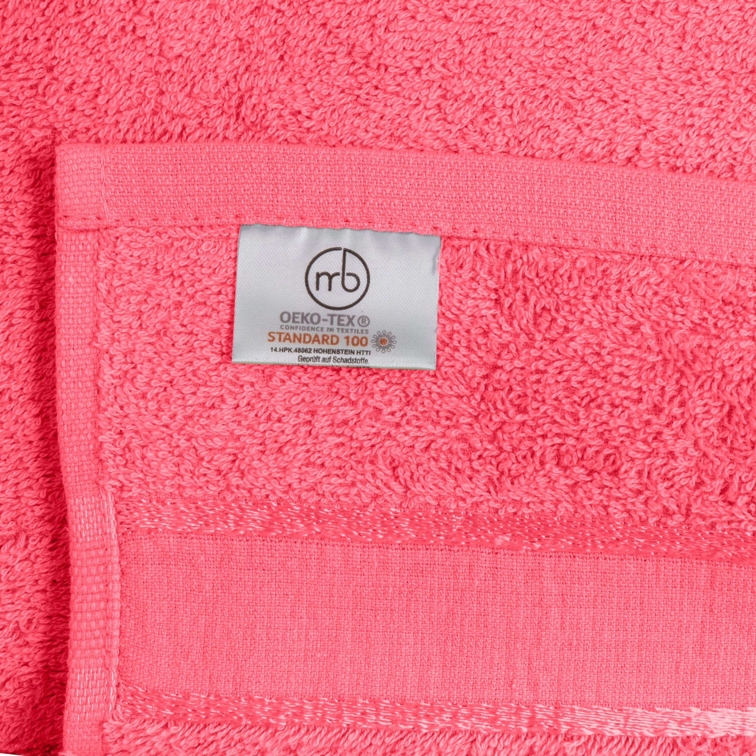 Handtuch, Mixibaby 100%_Baumwolle, Pink Baumwolle