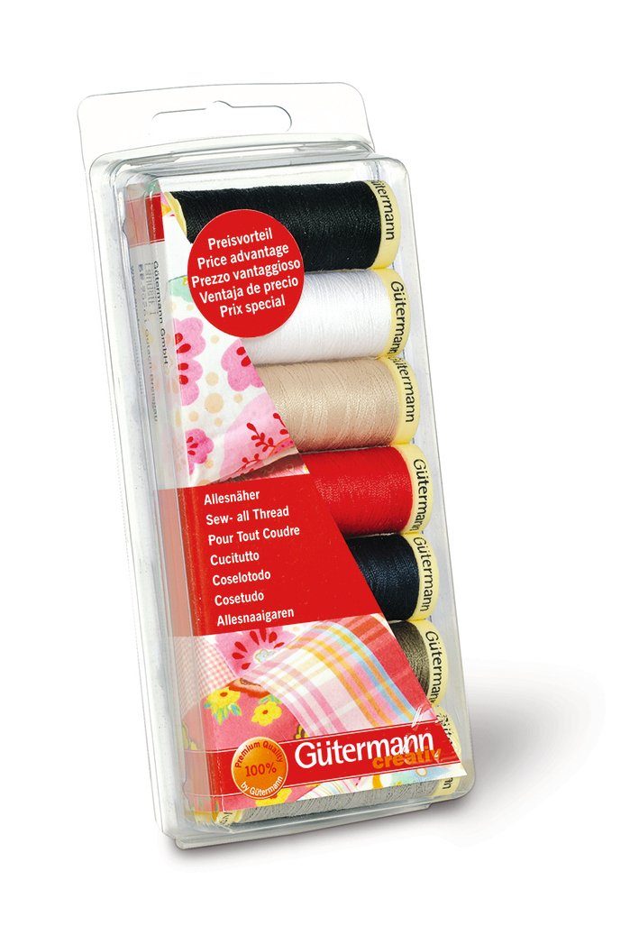 Gütermann Всеsnäher Nähgarn, 7 x 100 m