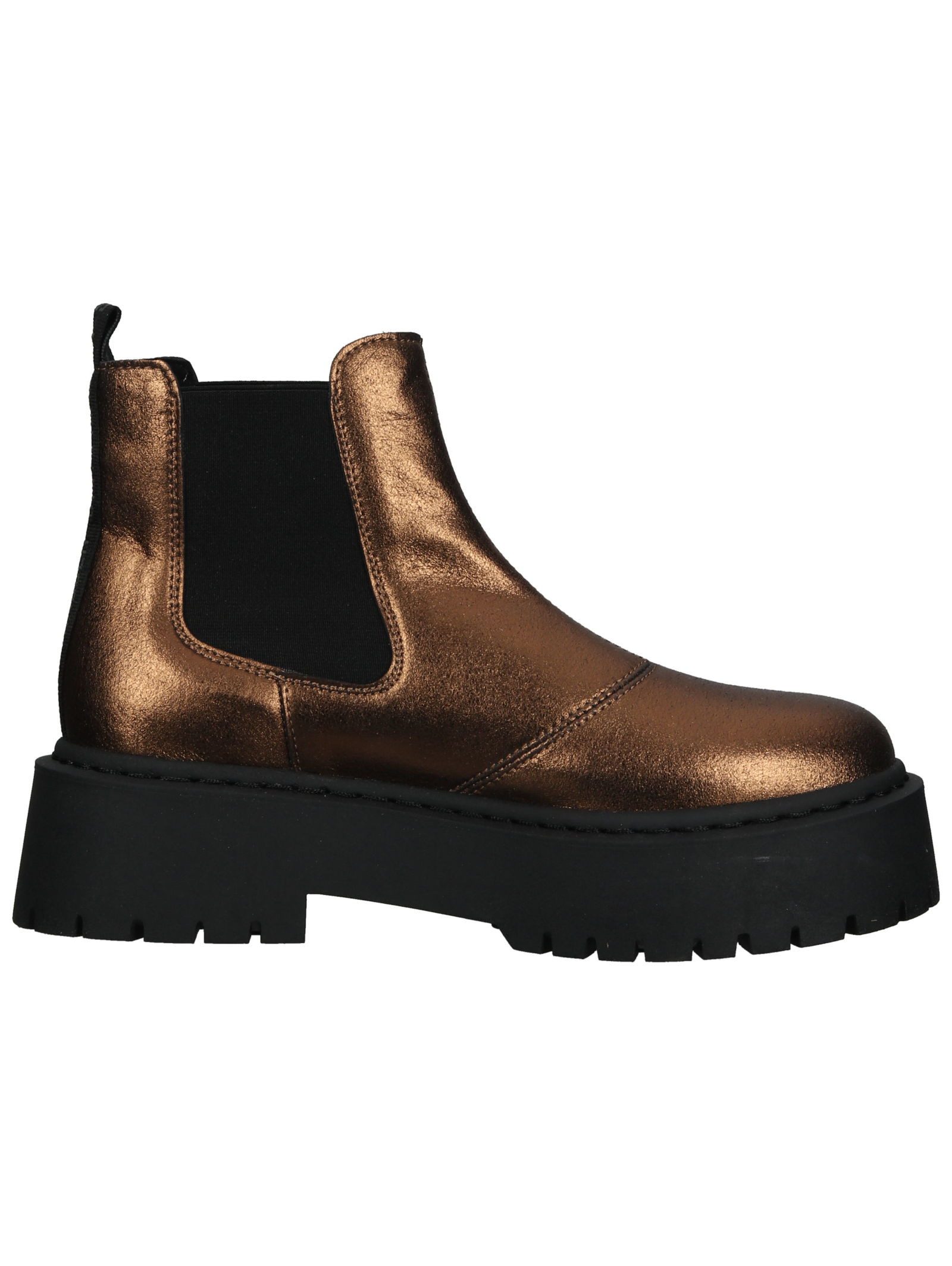 STEVE MADDEN STEVE MADDEN Stiefelette Leder/Textil Plateaustiefelette