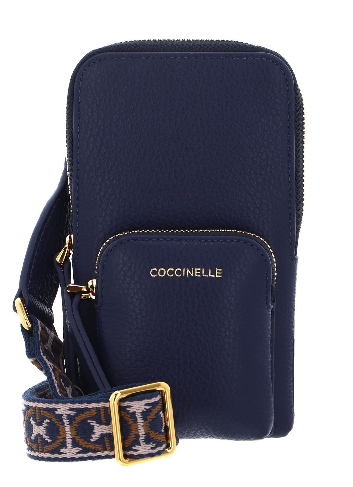 COCCINELLE Handytasche Hi-Tech Phone Bag, aus echtem Rindsleder