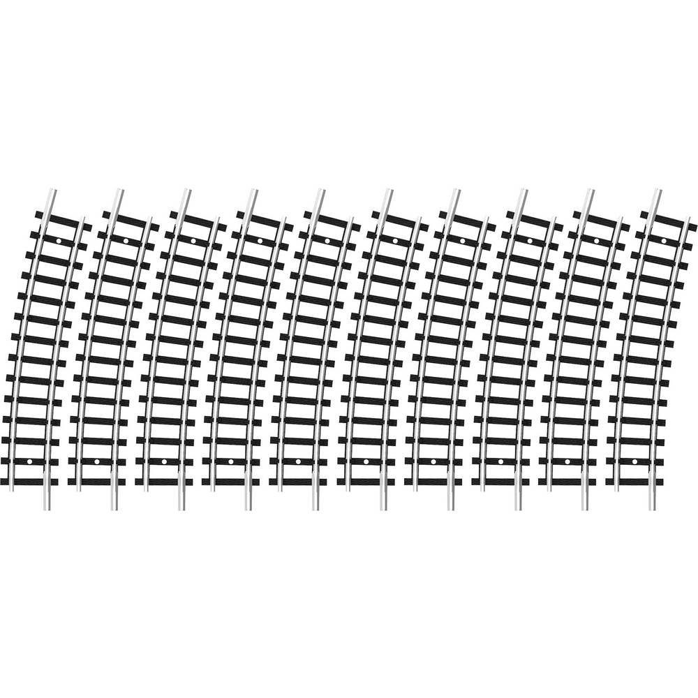 Gleise-Set N Gleis R2b 15°, 10er