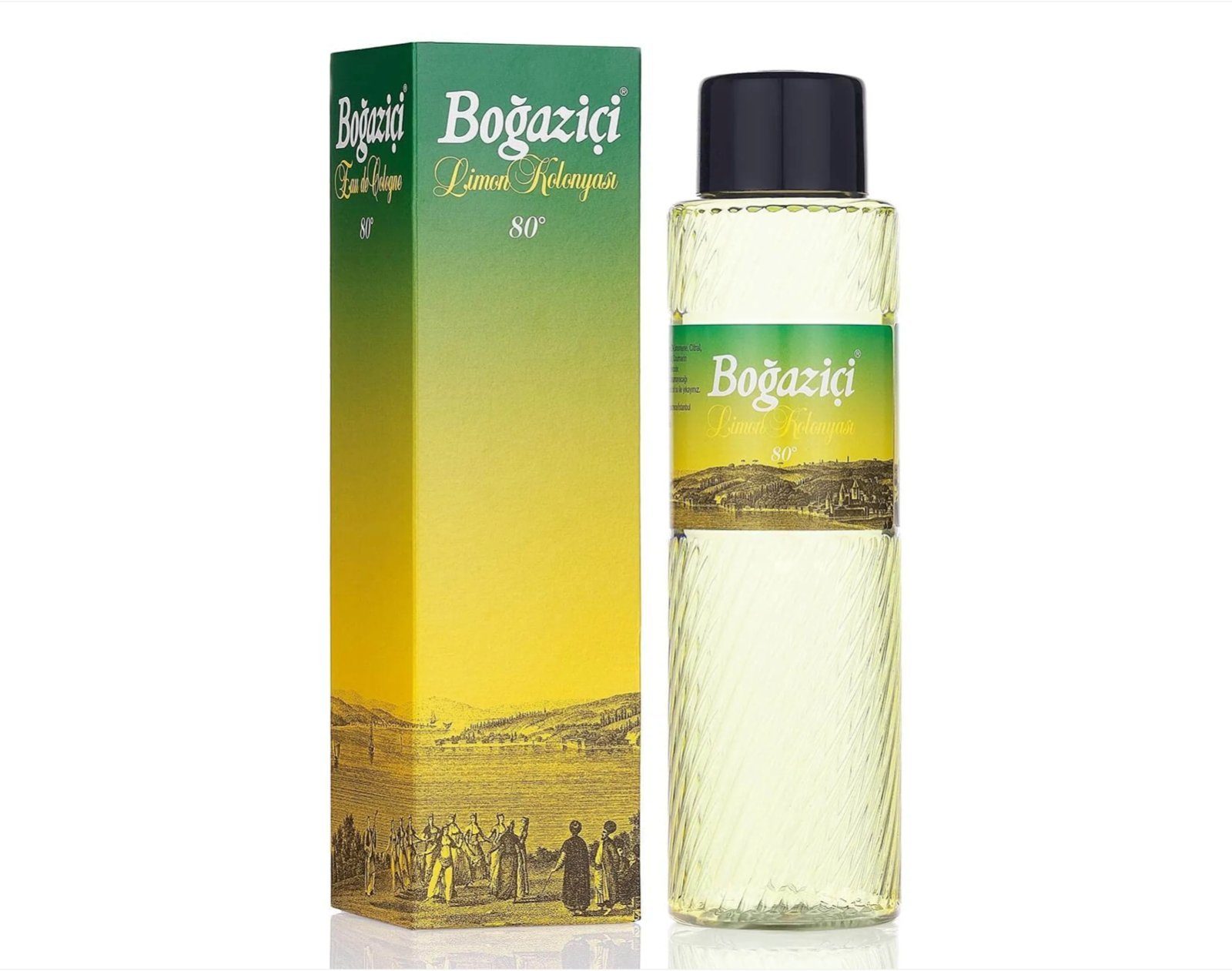 Eau Eau de de Cologne Cologne Kolonyasi Bogazici BOGAZICI Limon - Zitronen 200ml Duftwasser -