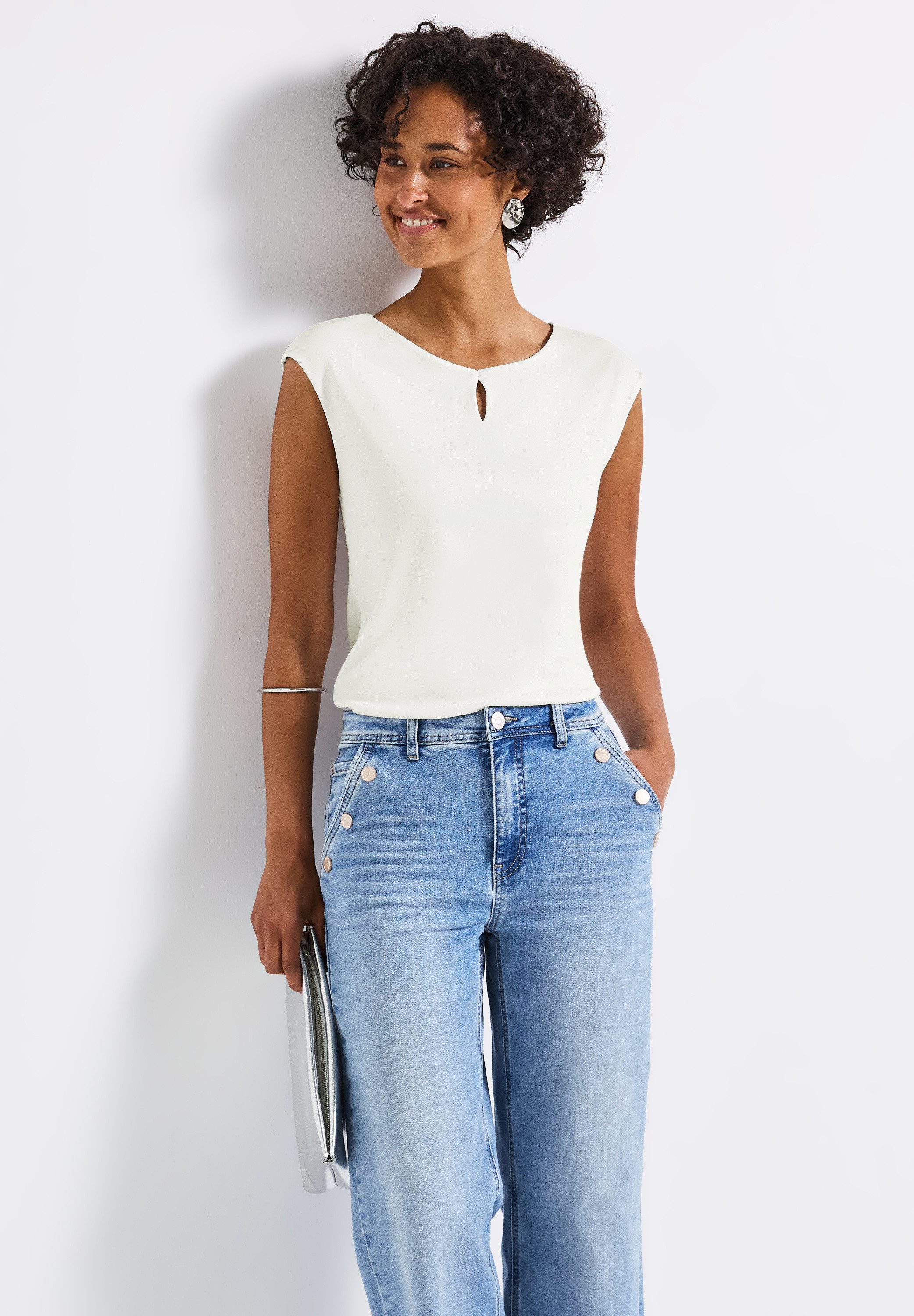 STREET ONE Shirttop Style ADA Rundhals günstig online kaufen