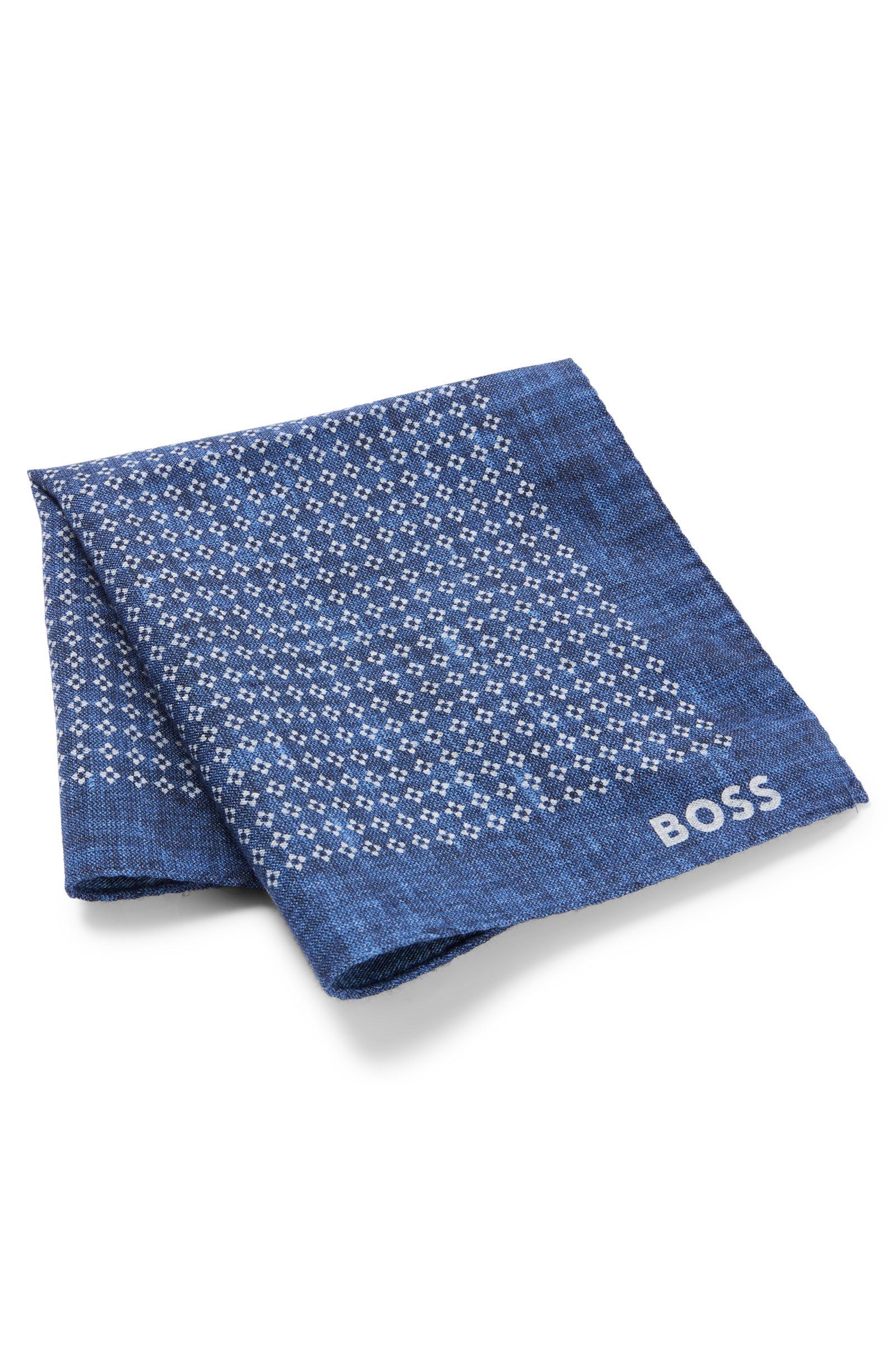 (476) Krawatte Angabe) BOSS SQ-222 H-POCKET Blau (keine