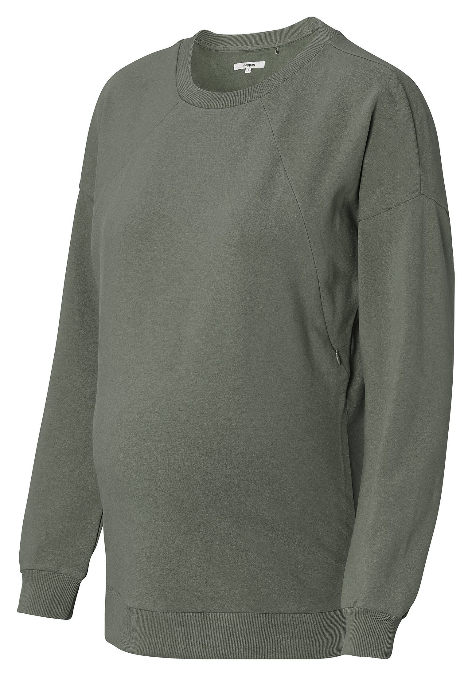 Olive Noppies (1-tlg) Noppies Lesy Umstandssweatshirt Still-Pullover