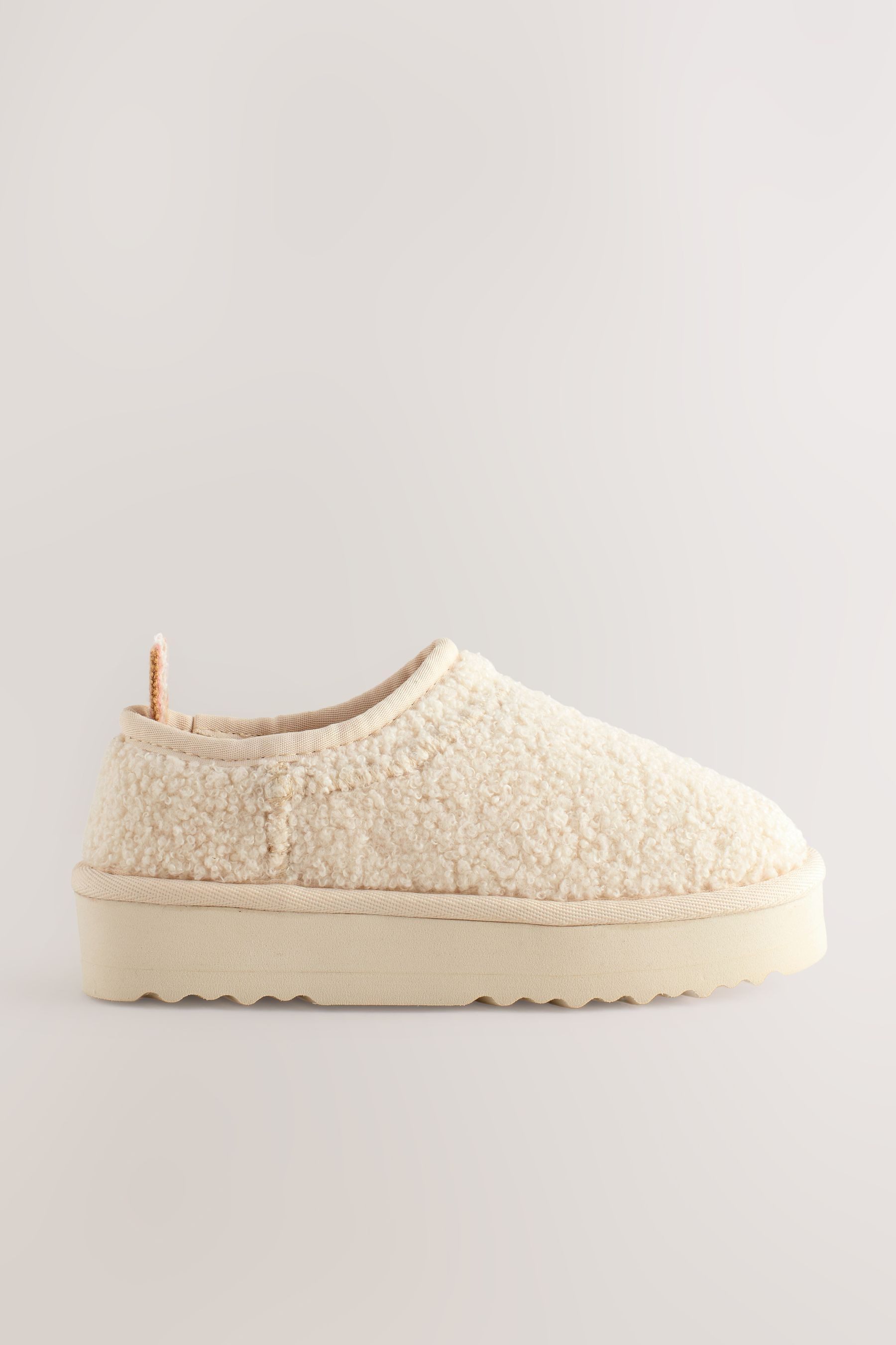 Next Flatform-Hausschuhe Hausschuh