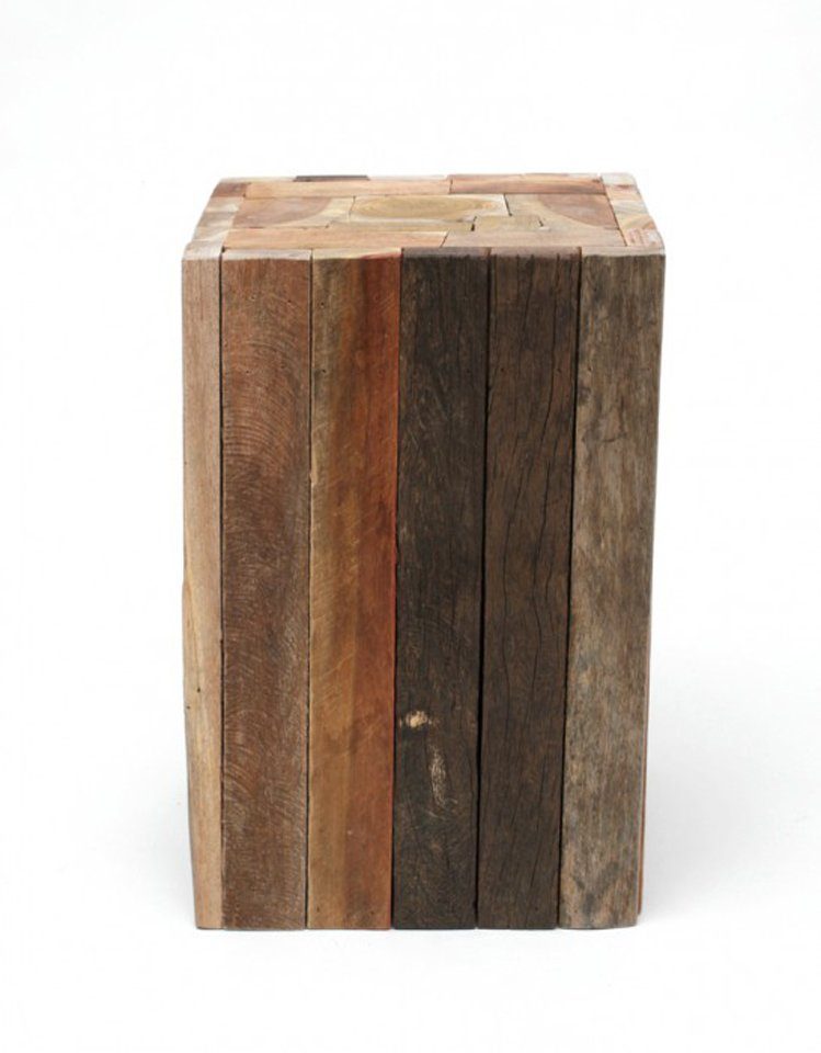 Brillibrum Hocker Hocker Beistelltisch Mischholz Sitzhocker massiv Ablage Blumenhocker (1 St)