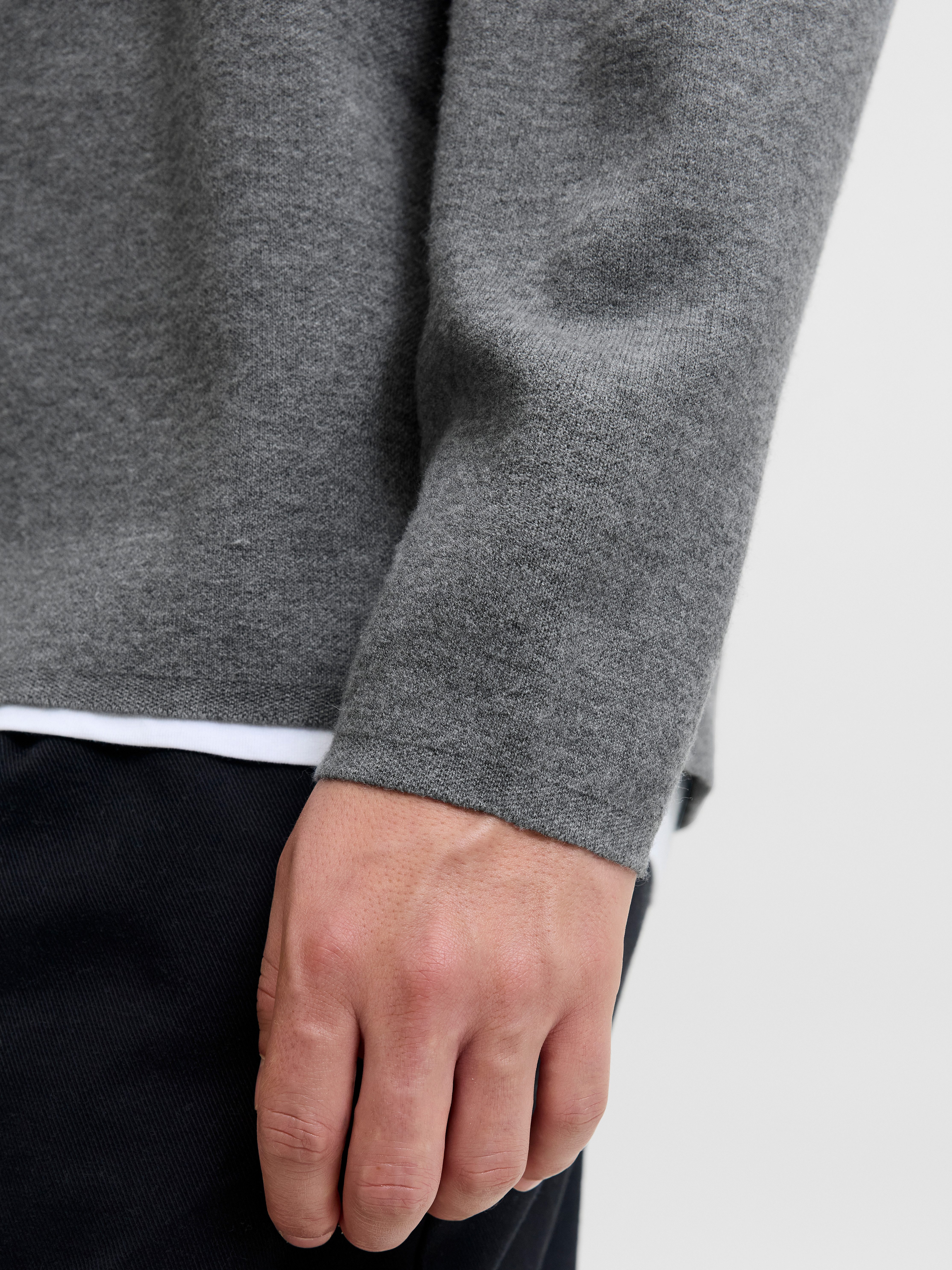 Jack & Jones Polokragenpullover JPRBLABRADFORT KNIT POLO