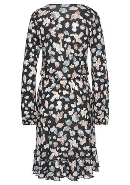 LASCANA Jerseykleid mit Alloverdruck, elegantes Blusenkleid, casual-chic