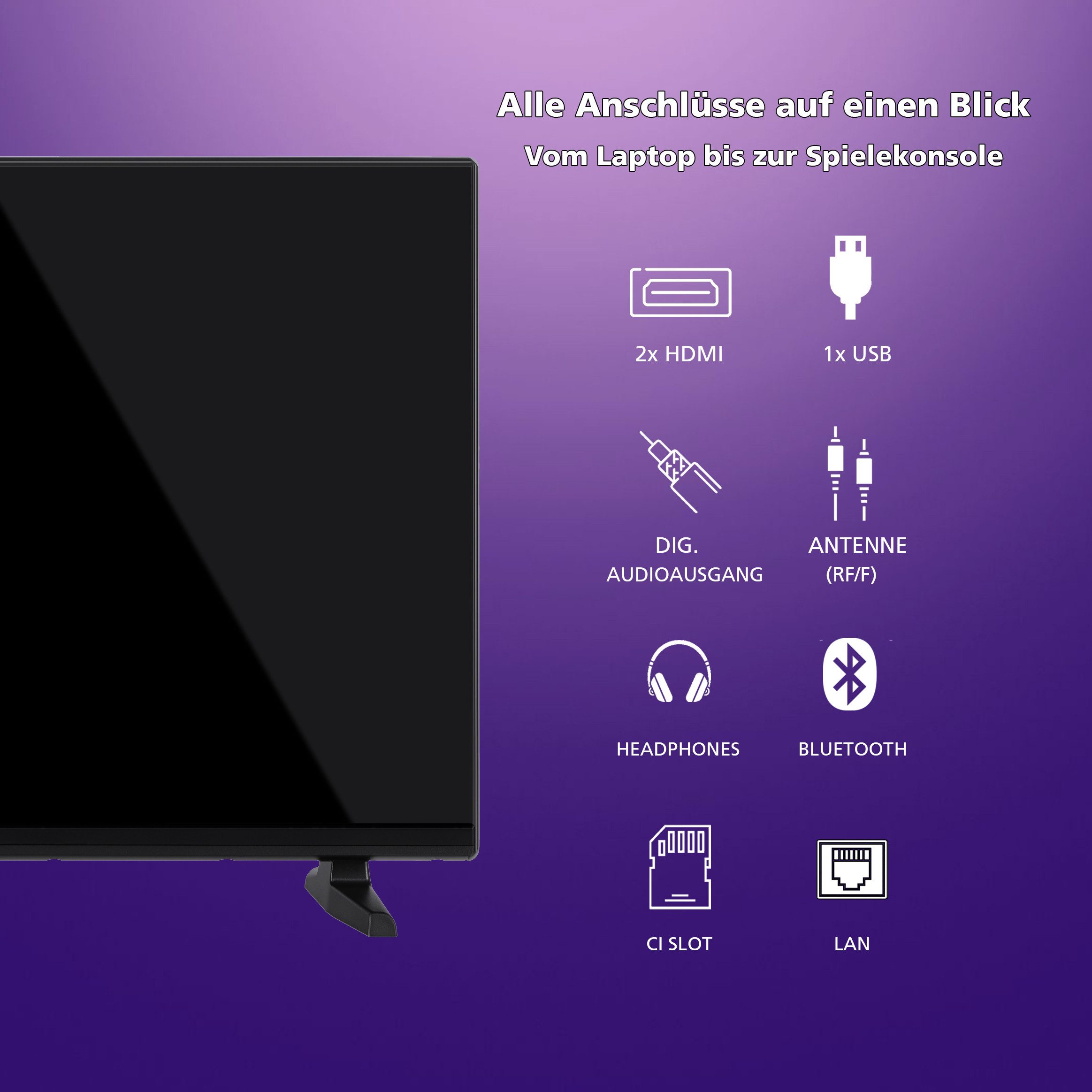 JVC LT-32VF5356 LCD-LED Fernseher (80 cm...