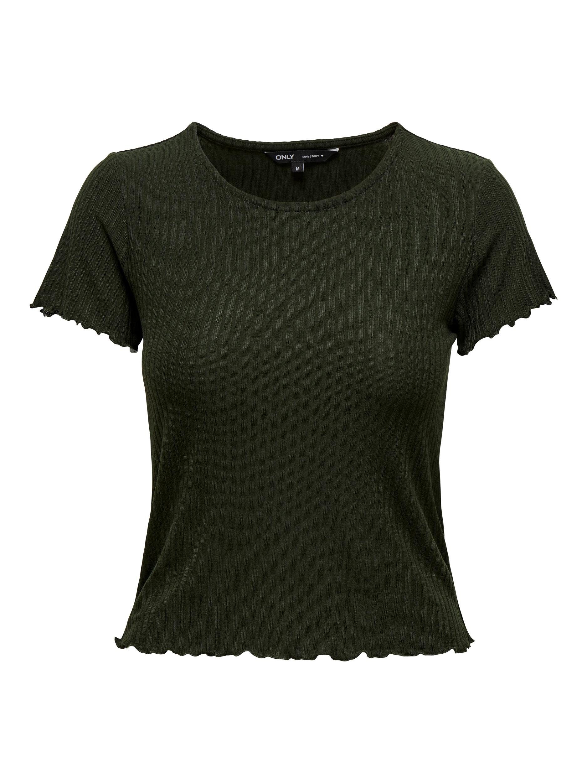 ONLY Rundhalsshirt ONLEMMA S/S SHORT TOP günstig online kaufen