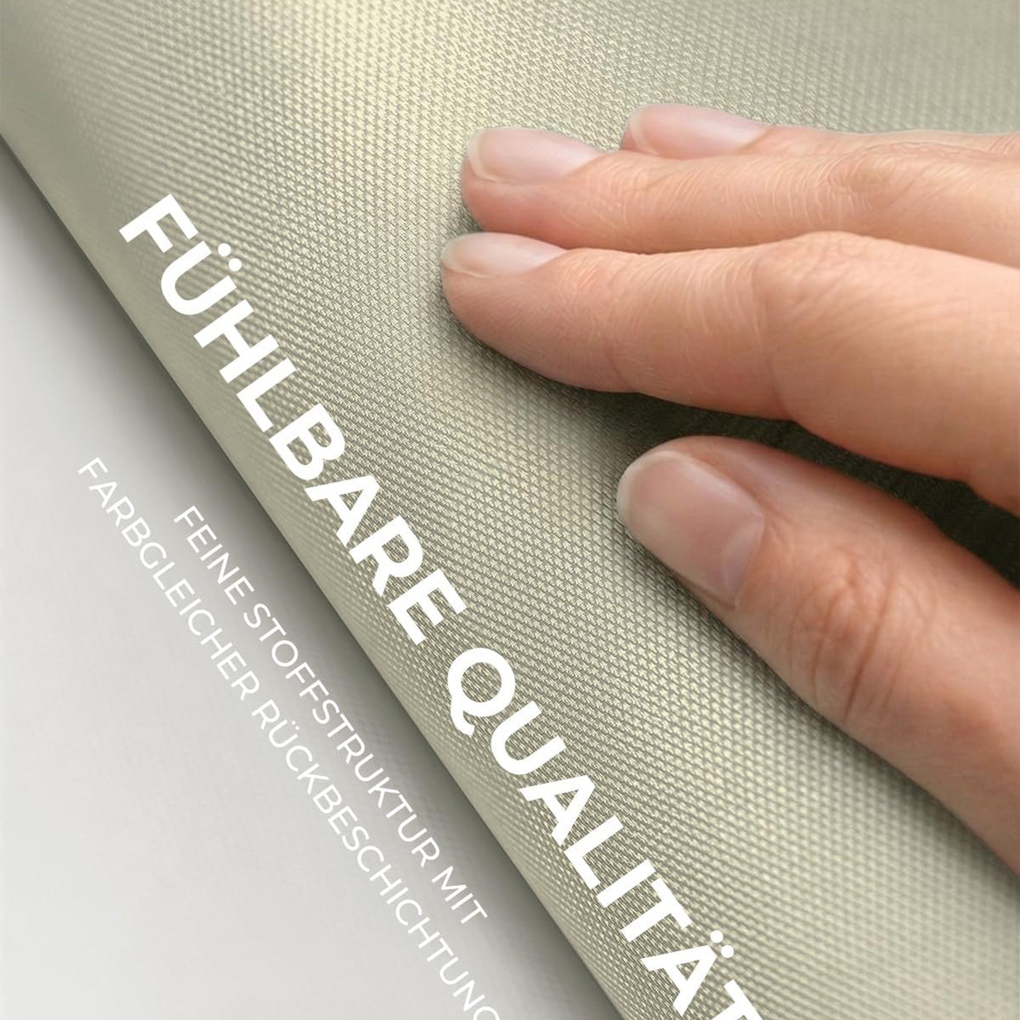 Verdunklungsrollo Klemmfix Tenebra Verdunkelungsrollo, 35 x 160 cm, cremeweiß, Victoria M., blickdicht, ohne Bohren, in Führungsschienen, Klemmfix, Verdunkelung, Mit Magnet. energiesparend