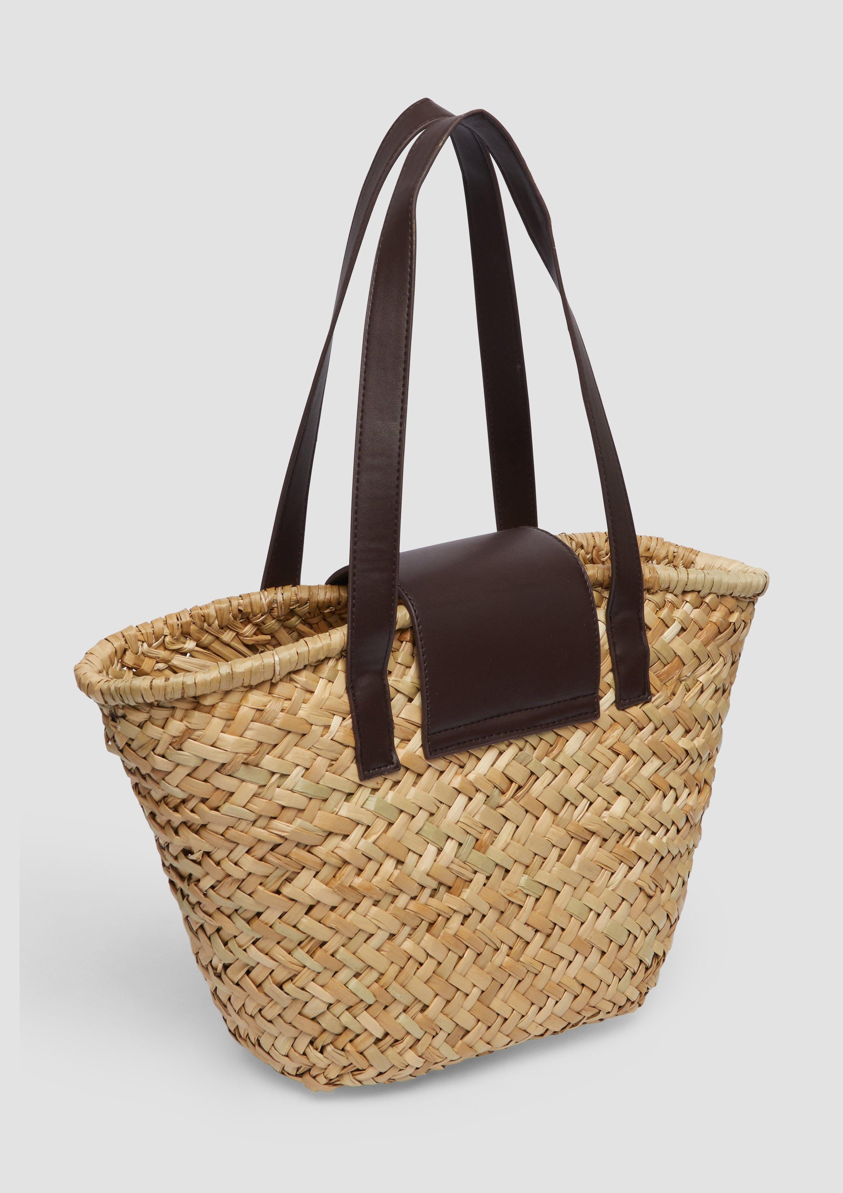 Comma Tragetasche Shopper aus Bast, comma günstig online kaufen