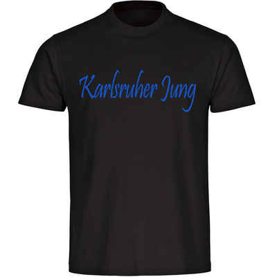 multifanshop T-Shirt Kinder Karlsruhe - Karlsruher Jung - Boy Girl