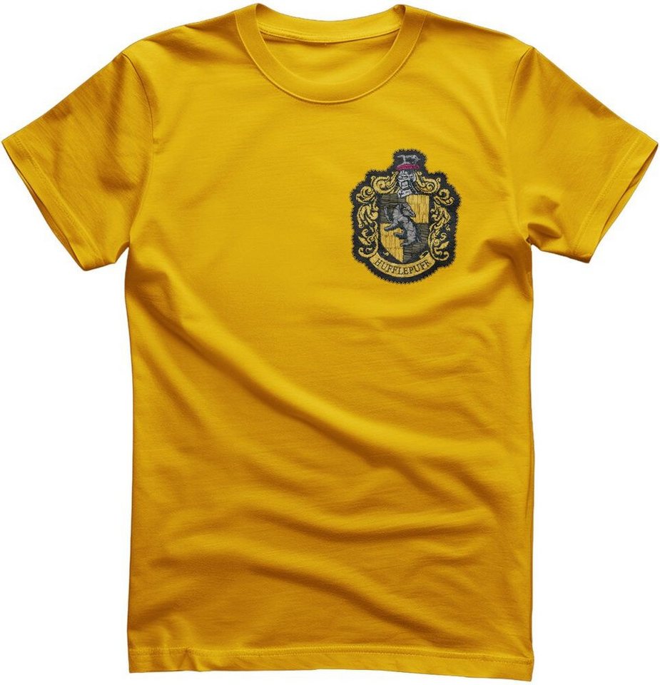 Harry Potter T-Shirt Hufflepuff Chest Crest T-Shirt