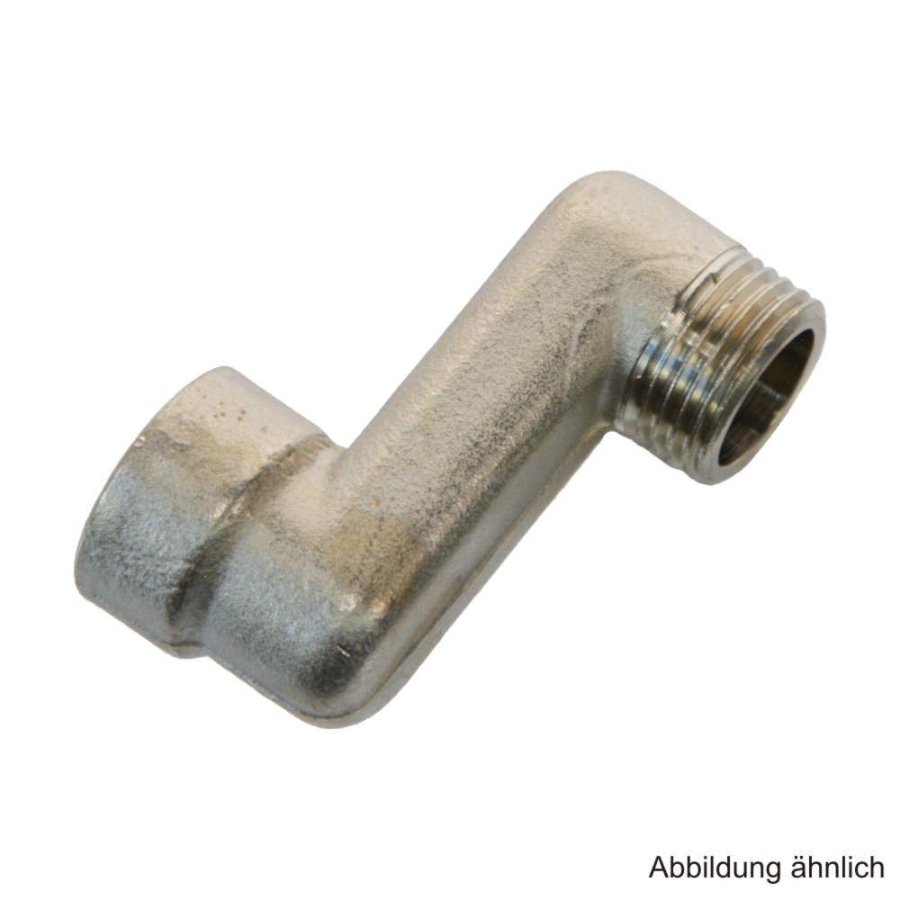 OEG GmbH Heizkörper Excenterverschraubung S-Anschluss 1/2" IG/AG, 40 mm Versatz