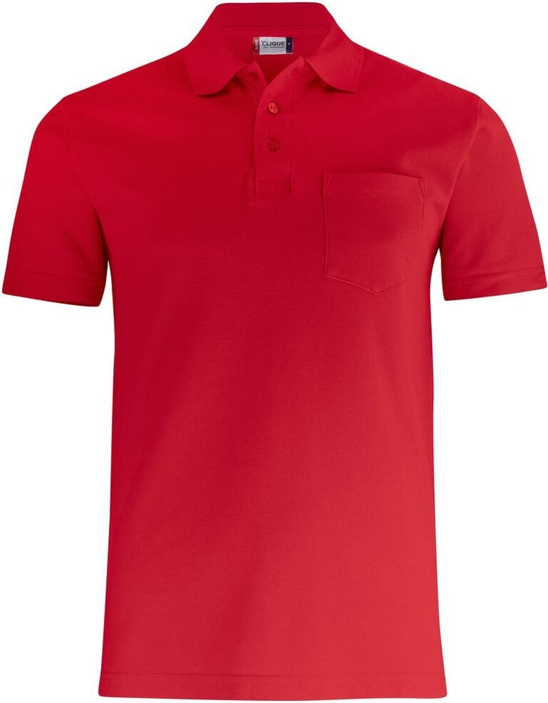 Poloshirt Basic Polo Pocket