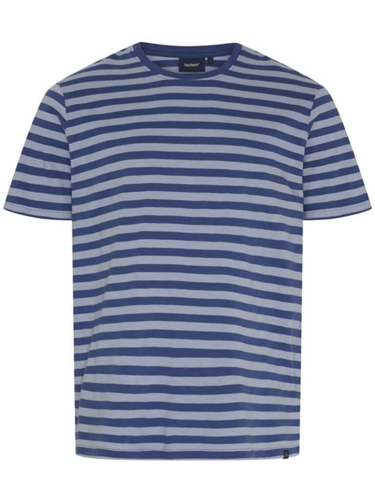 Sea Ranch T-Shirt Fabian Herren Kurzarm-Shirt Fabian Streifen-Design - Shirt Gestreift Rundhals