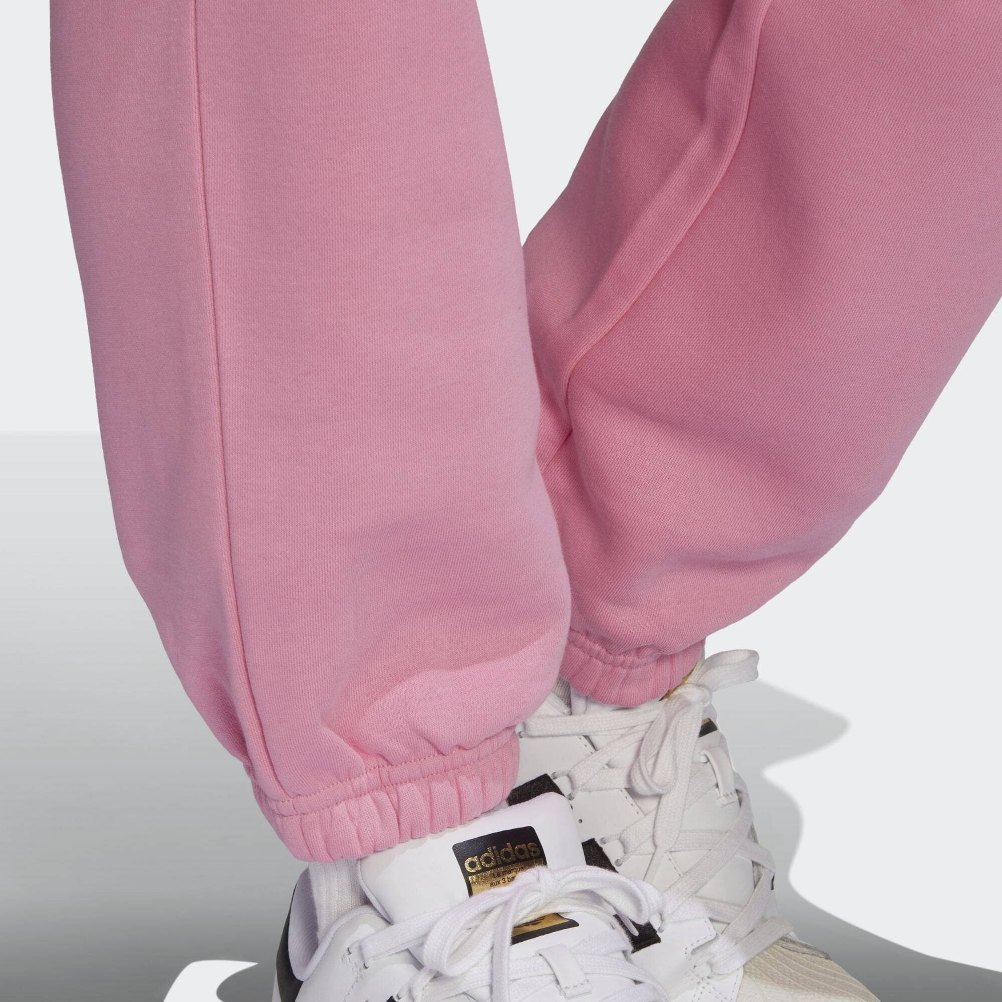JOGGINGHOSE adidas Jogginghose Pink ADICOLOR FLEECE ESSENTIALS Originals Bliss